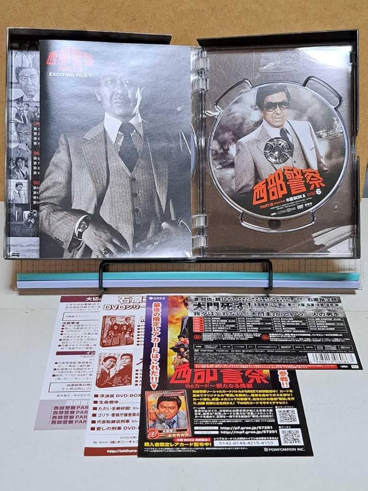 Amazon.co.jp: 西部警察 PART-Ⅲ 小暮BOX 1# 石原裕次郎/渡哲也